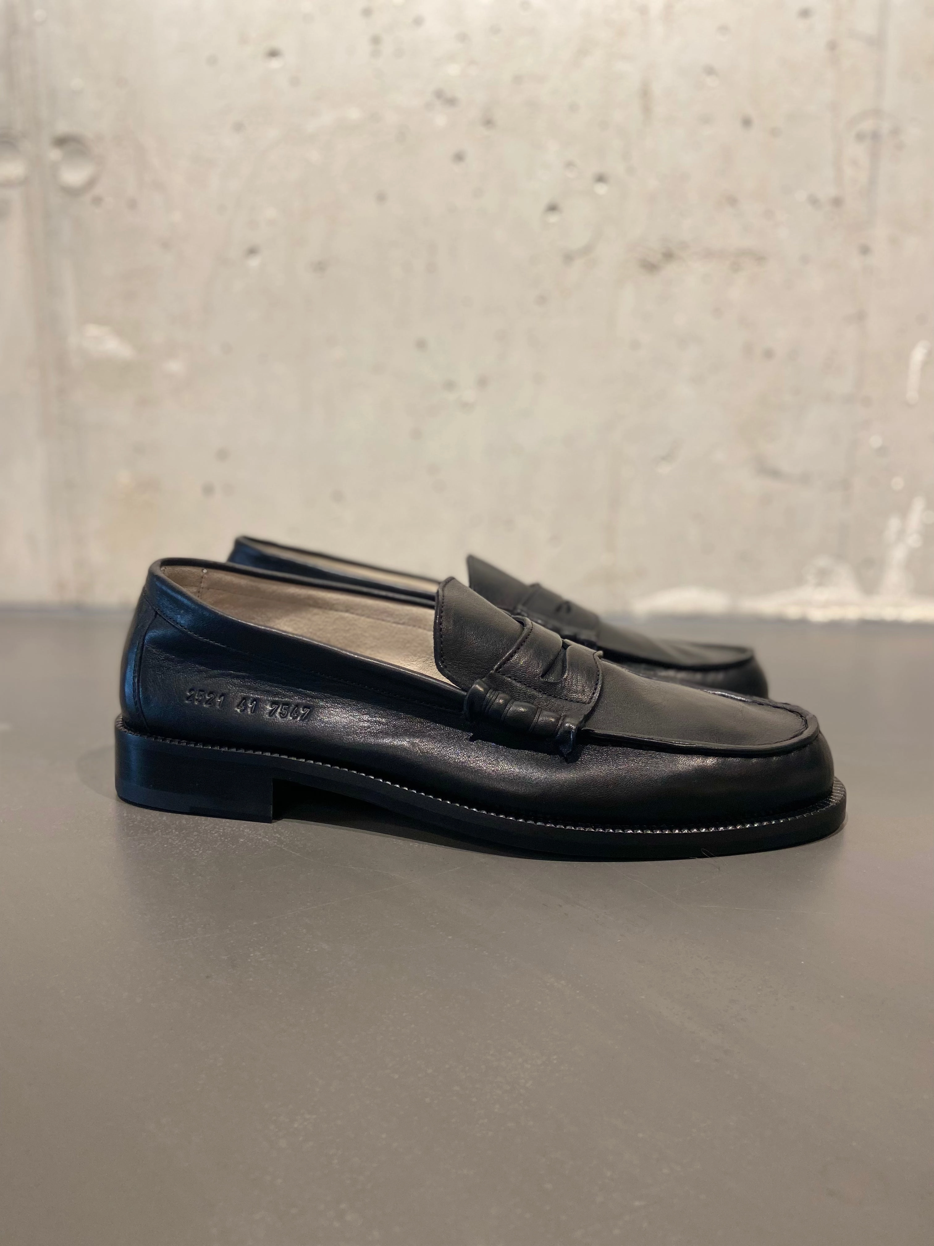 COMMON PROJECTS 2521 SOFT LOAFER BLACK Height Increase Loafers