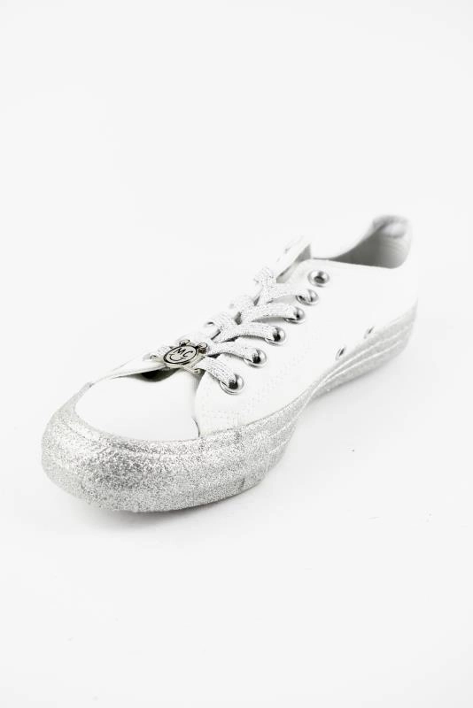 Sneaker Noclaim Converse All Star Miley Cyrus Collection Wei Silber