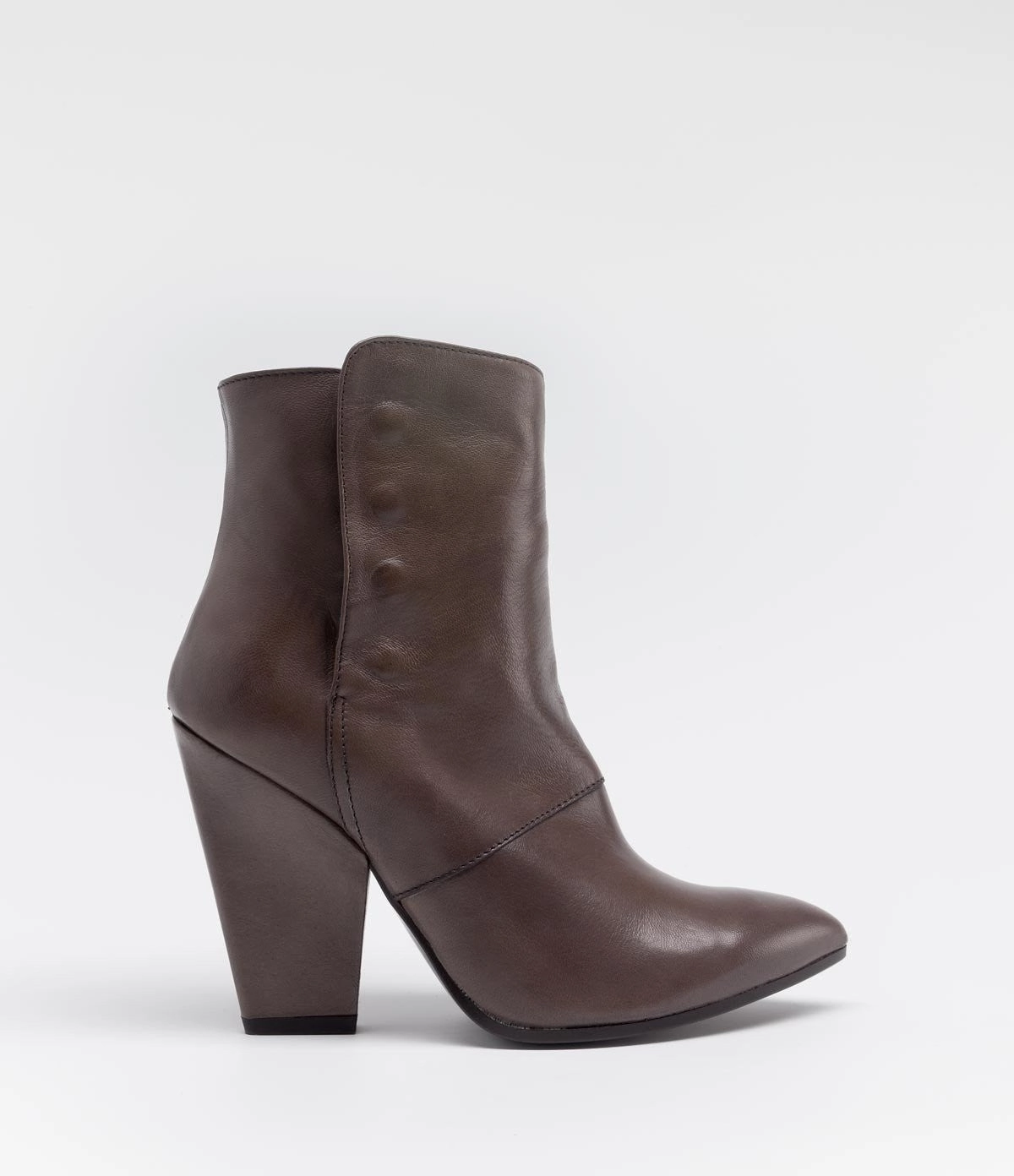 Stiefeletten Schnüren Flach Cowgirl-Stiefelette Sarah taupe