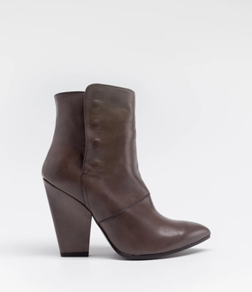 Nicola Benson Stiefeletten Cowgirl-Stiefelette Sarah taupe