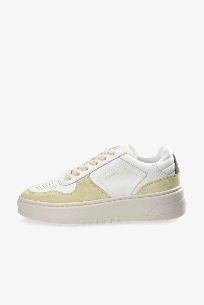 CPH75 LEATHER MIX WHITE YELLOW SNEAKER Mädchen Sneaker 25