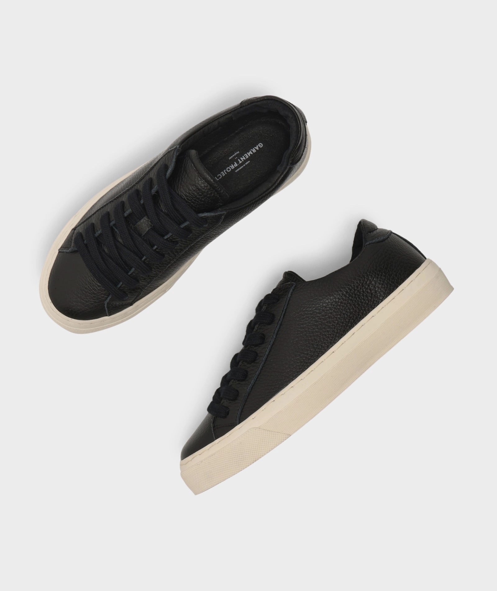 Sneaker High-top Kit - Black Tumbled Leather