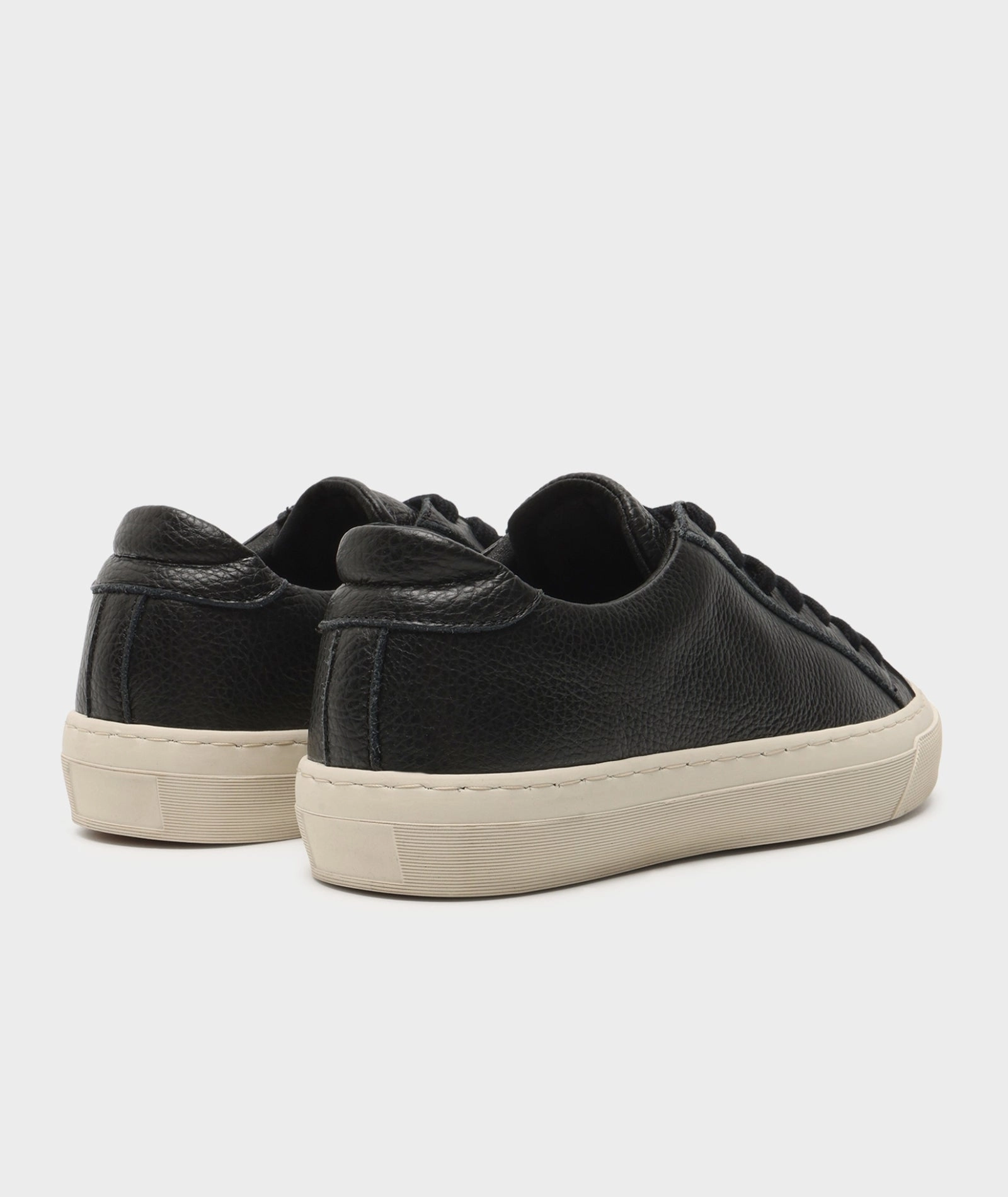Kit - Black Tumbled Leather Used Sneaker Market