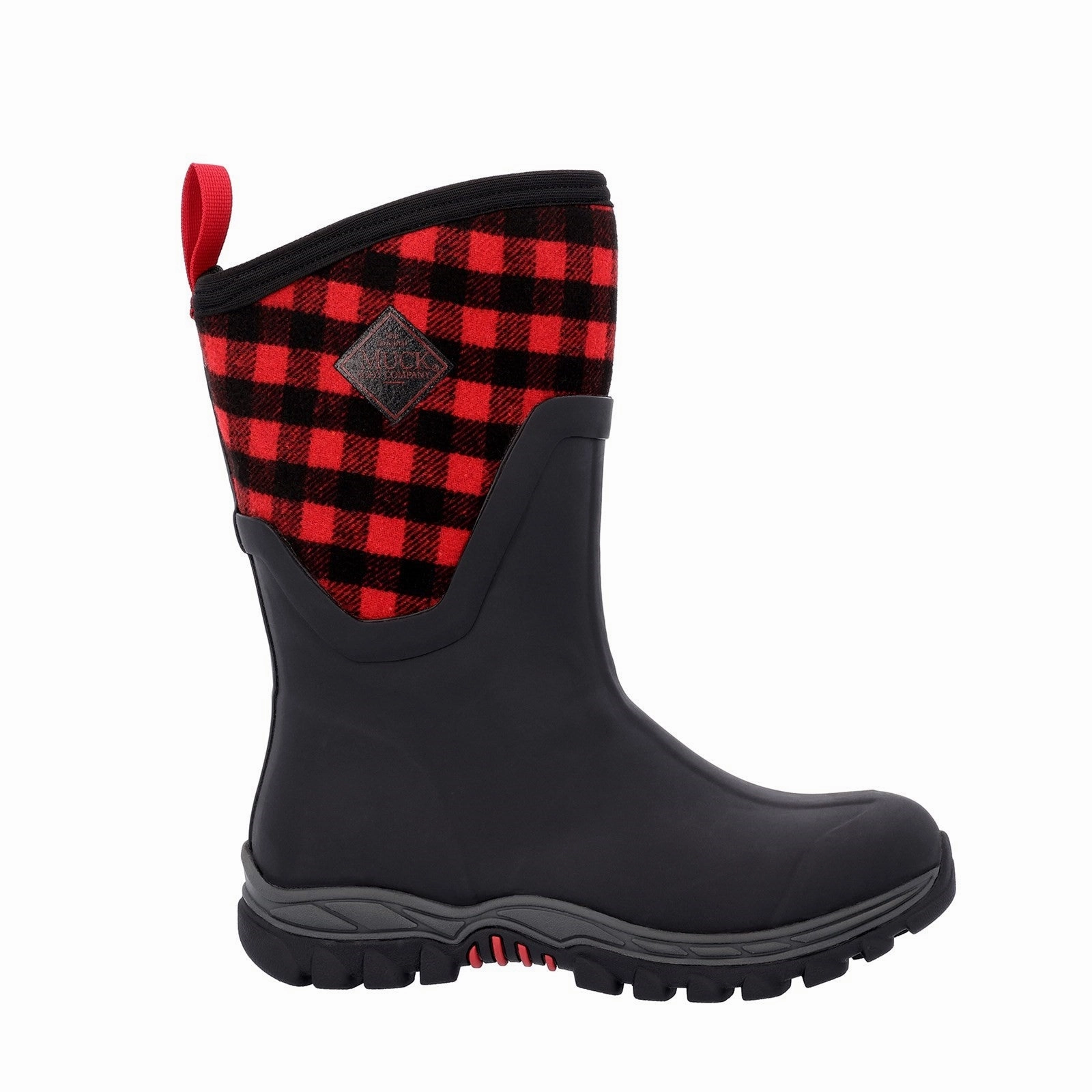 Stiefel Dominanz Damen Arctic Sport II Kurzstiefel | Black/Buffalo Plaid