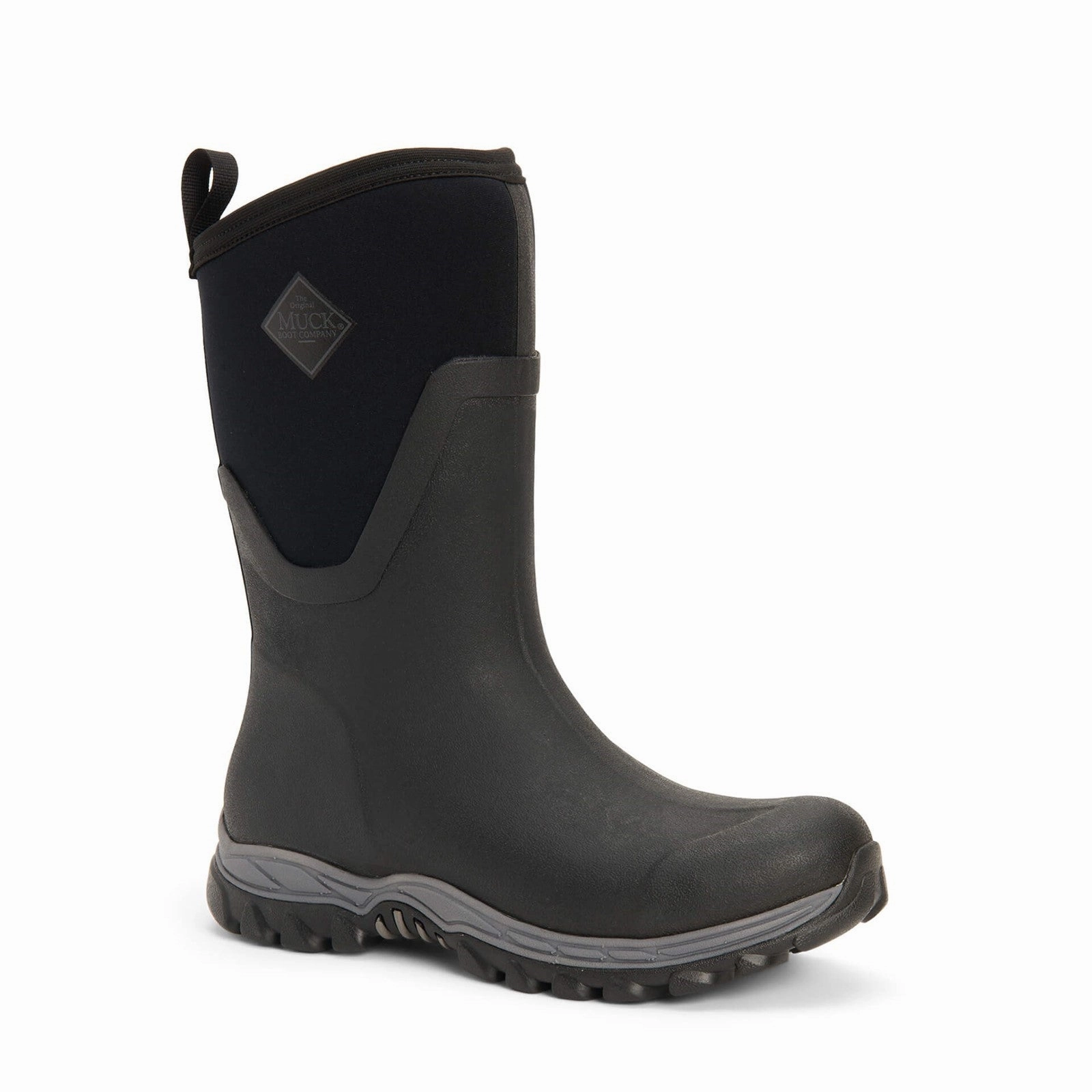Damen Arctic Sport II Kurzstiefel | Black Overknee Stiefel Keil