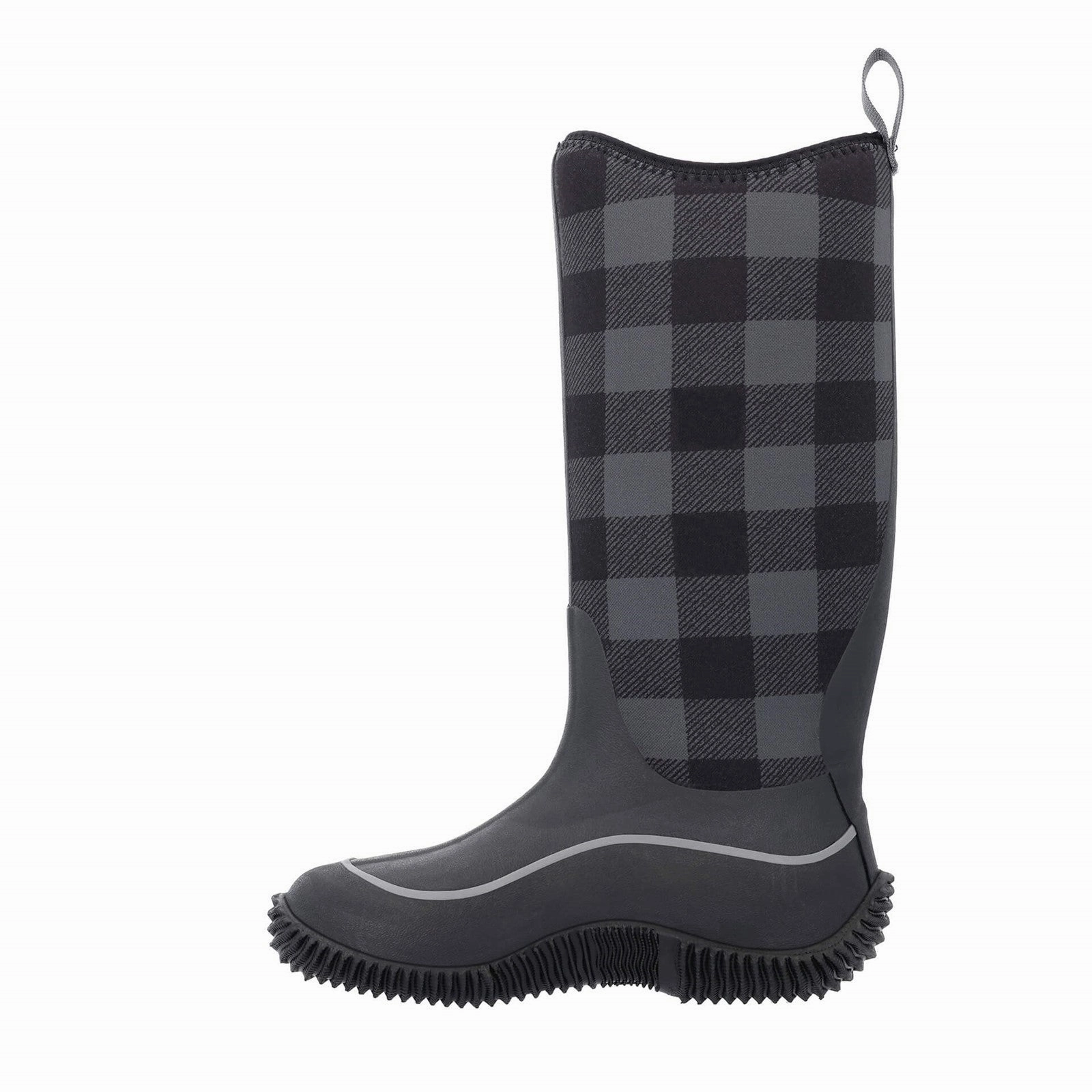 Daytona Stiefel Mit Erhöhung Damen Hale Stiefel | Black/Grey Plaid
