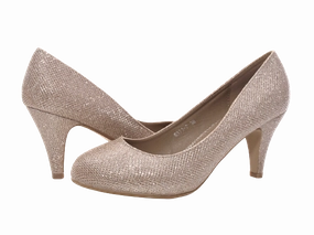 Damen High Heel Plateau Pumps Abendschuhe Stilettos Gold # 9373 Even & Odd High Heels