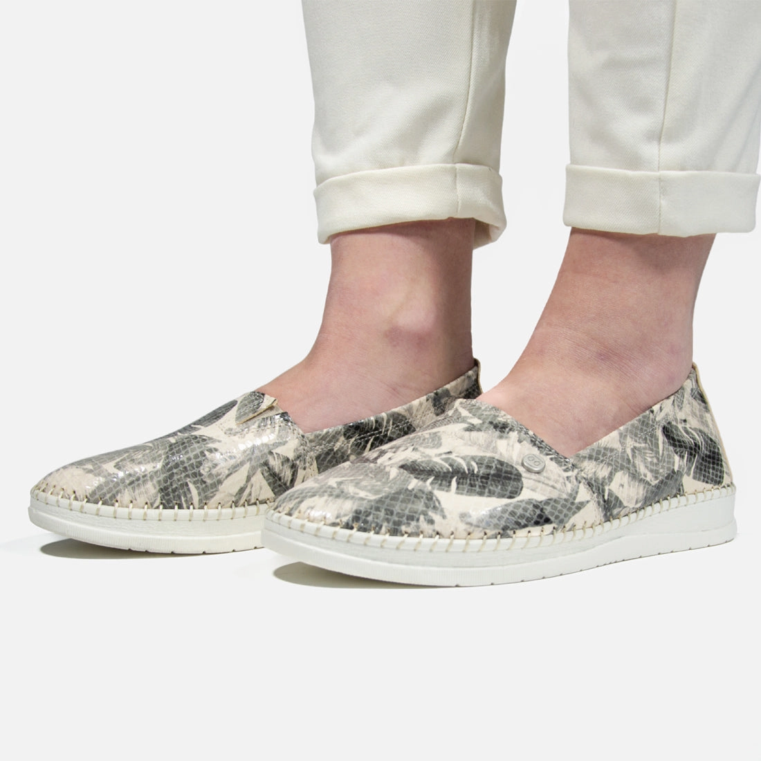 Hausmittel Lederschuhe Pflegen Damen Mokassins Looke LILIANE