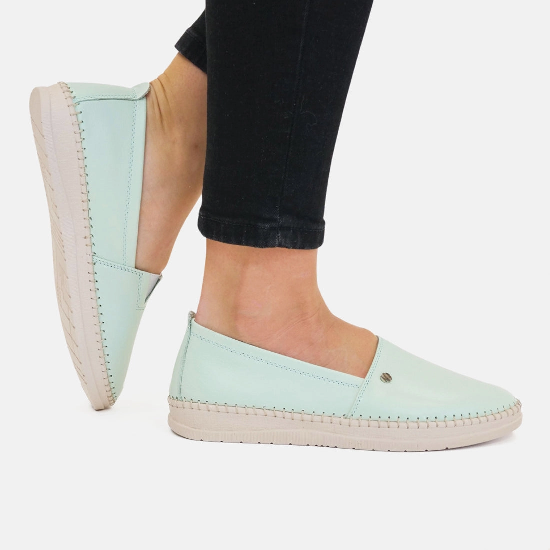 Damen Mokassins Looke PASCALE Xebu Lederschuhe