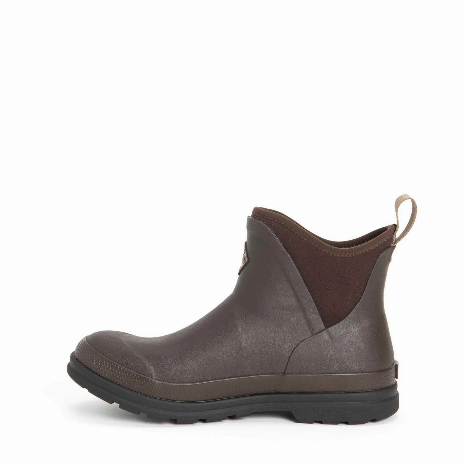 Damen Muck Originals Ankleboots mit Anziehlasche | Brown Stiefel Schnürsenkel Länge