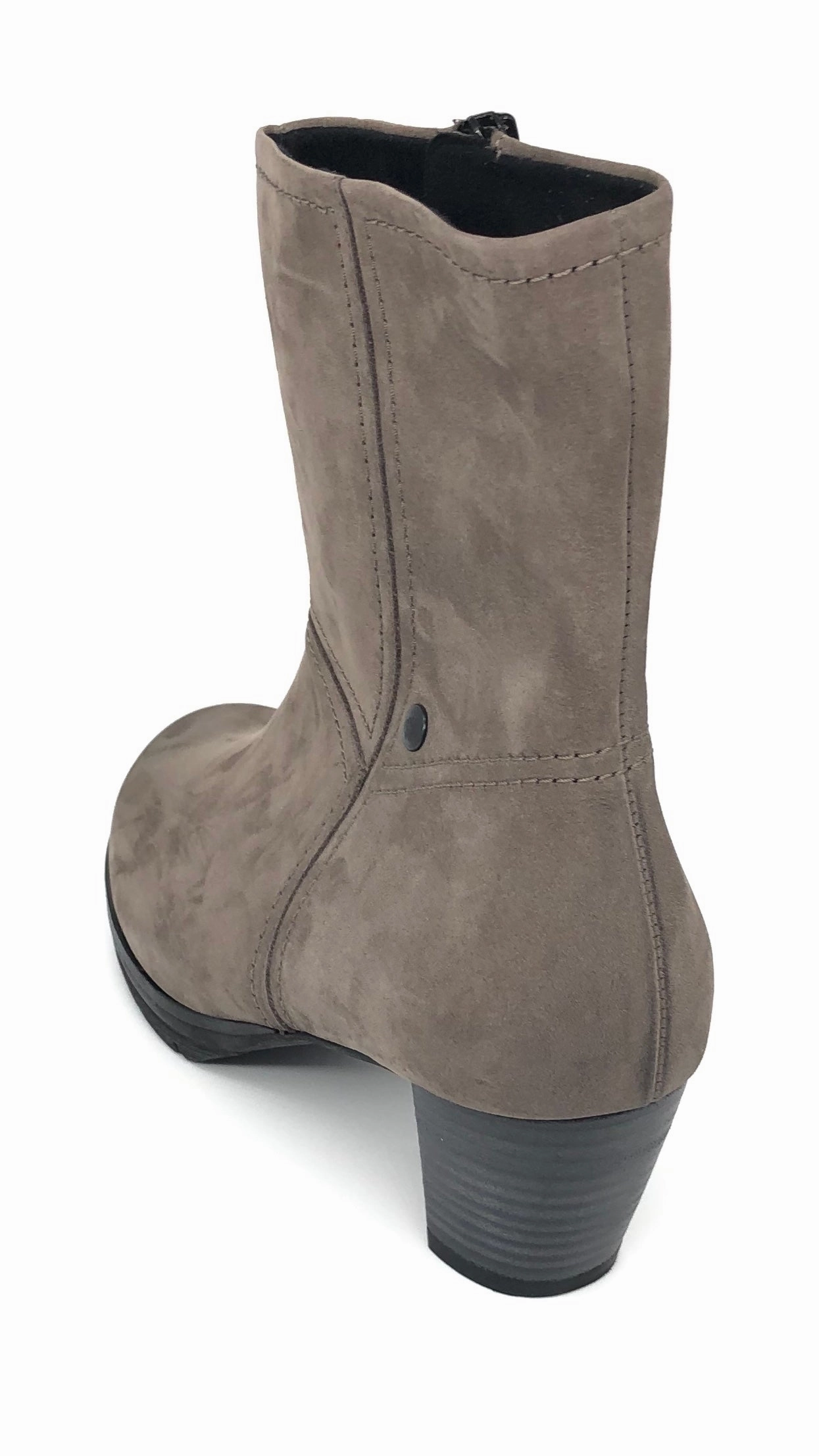 Damen Reissverschluss Stiefel Warmfutter Braun Semler 11264 Stiefel Mode