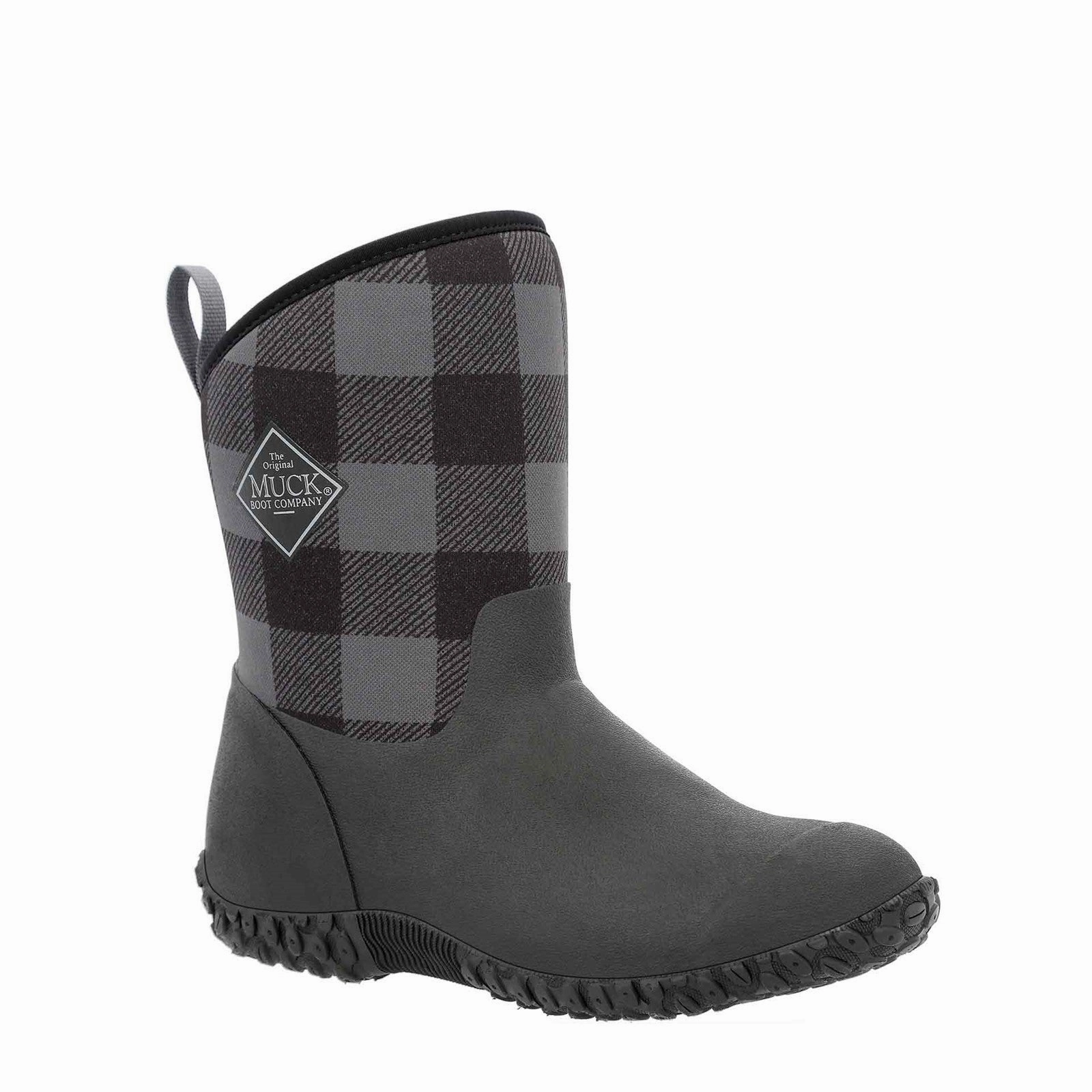 Damen RHS Muckster II Kurzstiefel | Black/Grey Plaid Cinque Stiefel