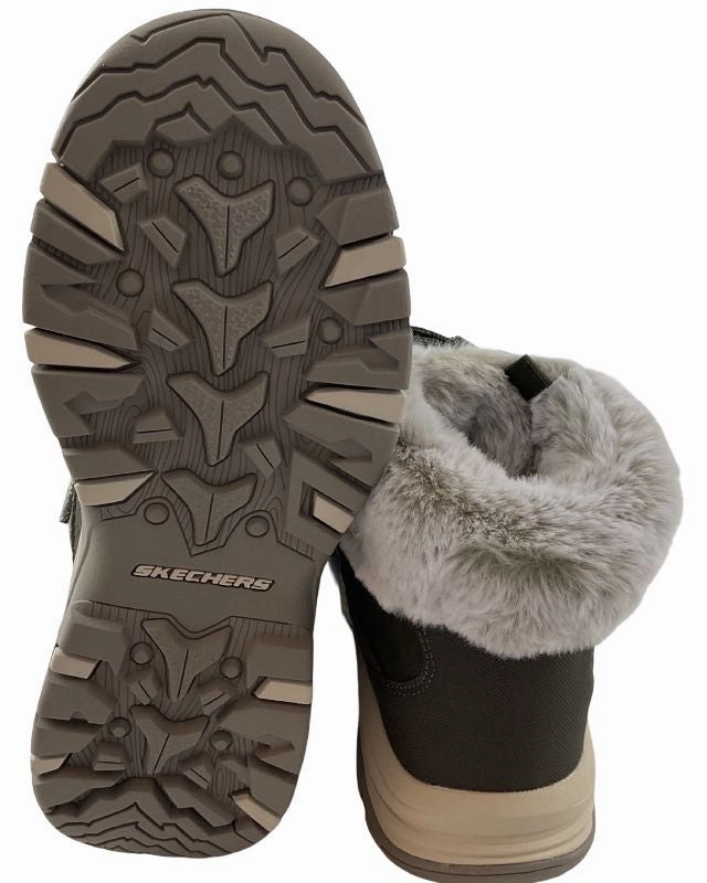 Damen Skechers Waterproof: Trego - Snow Worries 167882/OLV Living Updated Stiefel
