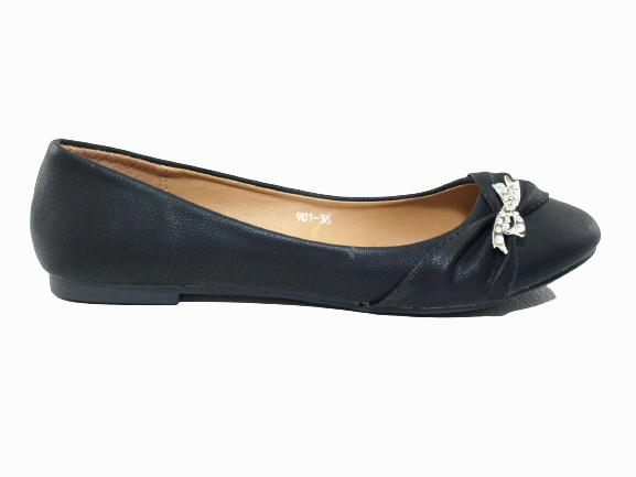 Lederschuhe Pflegen Mit öl Damen Slipper Halbschuhe Ballerina Loafer Mokassins Slip On Flats Freizeit Black # 901-36