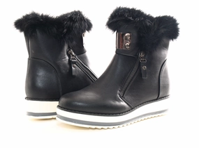 Mustang Stiefeletten 36 Damen Stiefeletten Biker Boots Outdoor Winterboots warm gefttert Black # 931