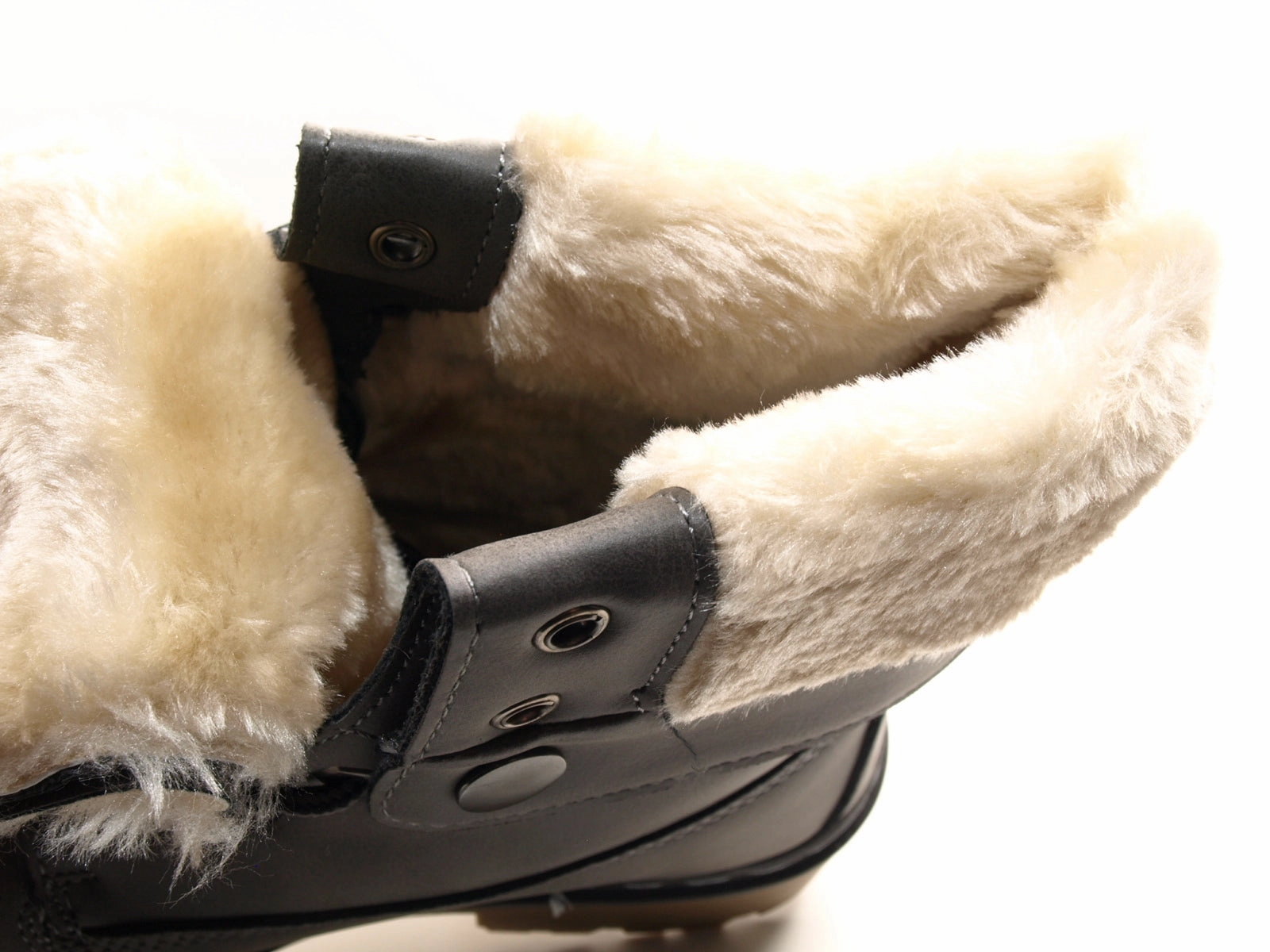 Damen Stiefeletten Biker Boots Outdoor Winterboots warm gefttert Grey # 9120 Stiefeletten Clarks