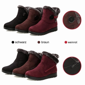 Damen warme Schneestiefel, 1 Paar Stiefel Für Männer