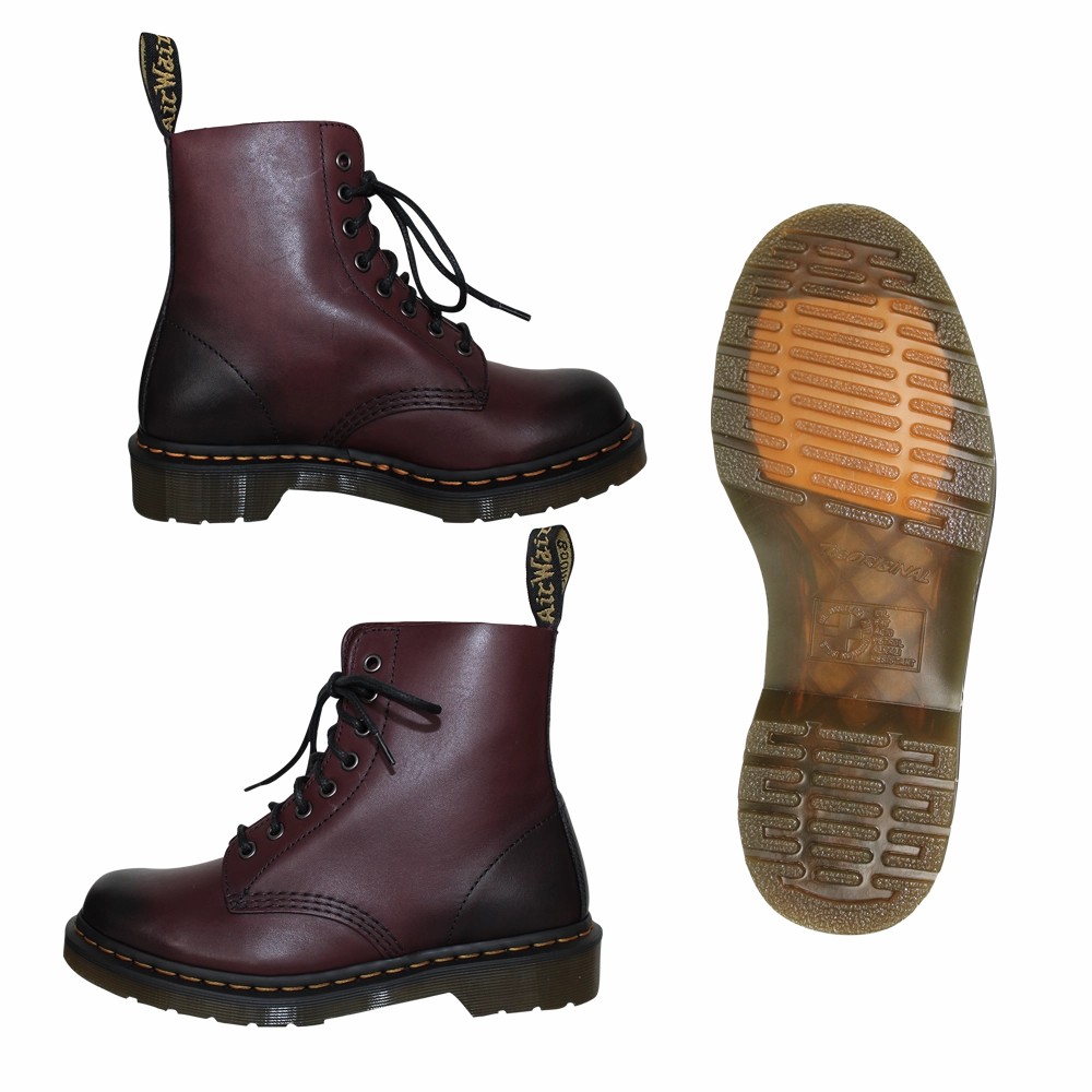 Dr. Martens "Pascal" Boot (8 Loch) (cherry red antique temperley) Copenhagen Studio Stiefel