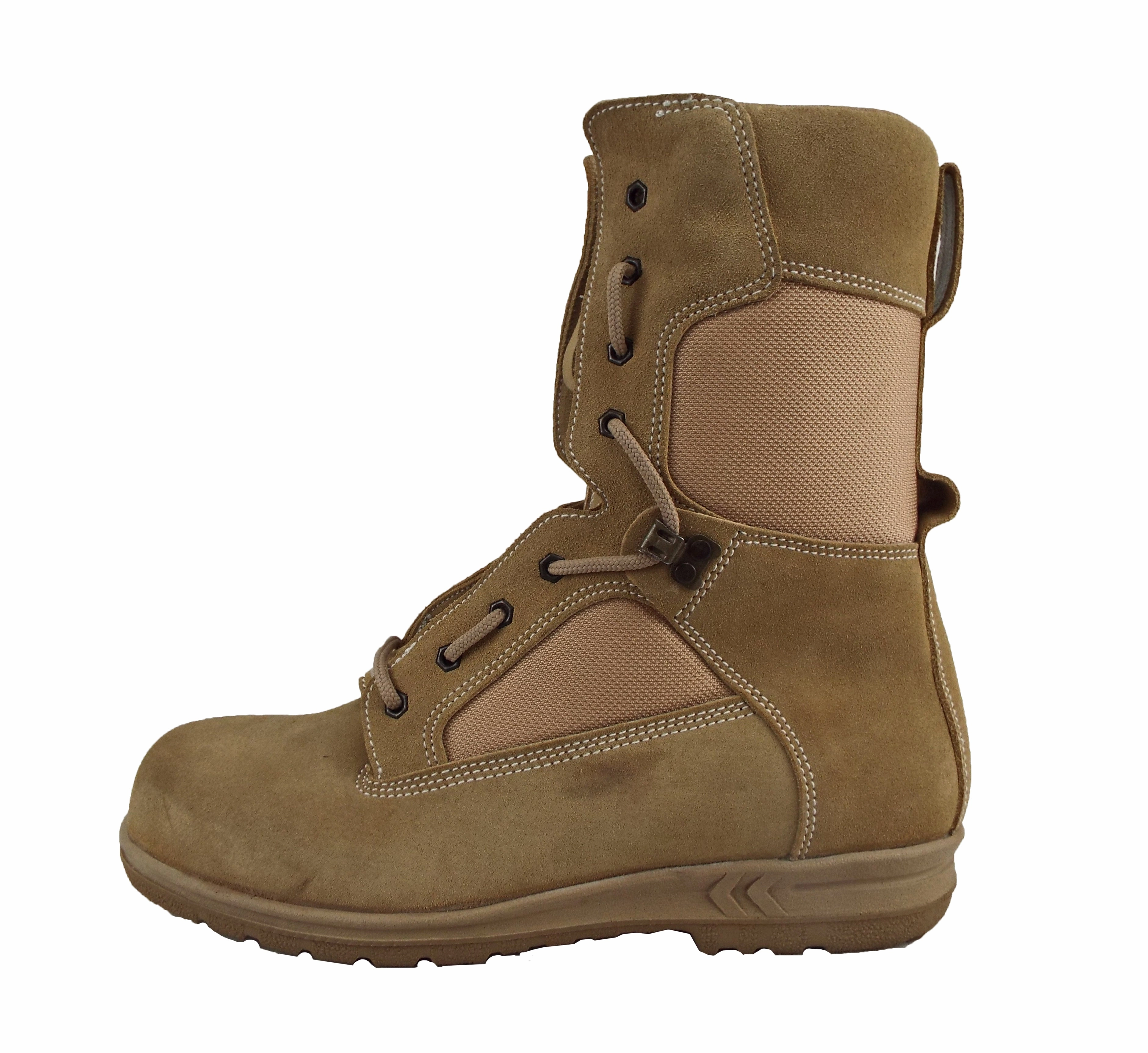 Dutch Army - Desert Combat Boots - Suede - REBZ - Unissued Haghe Stiefel