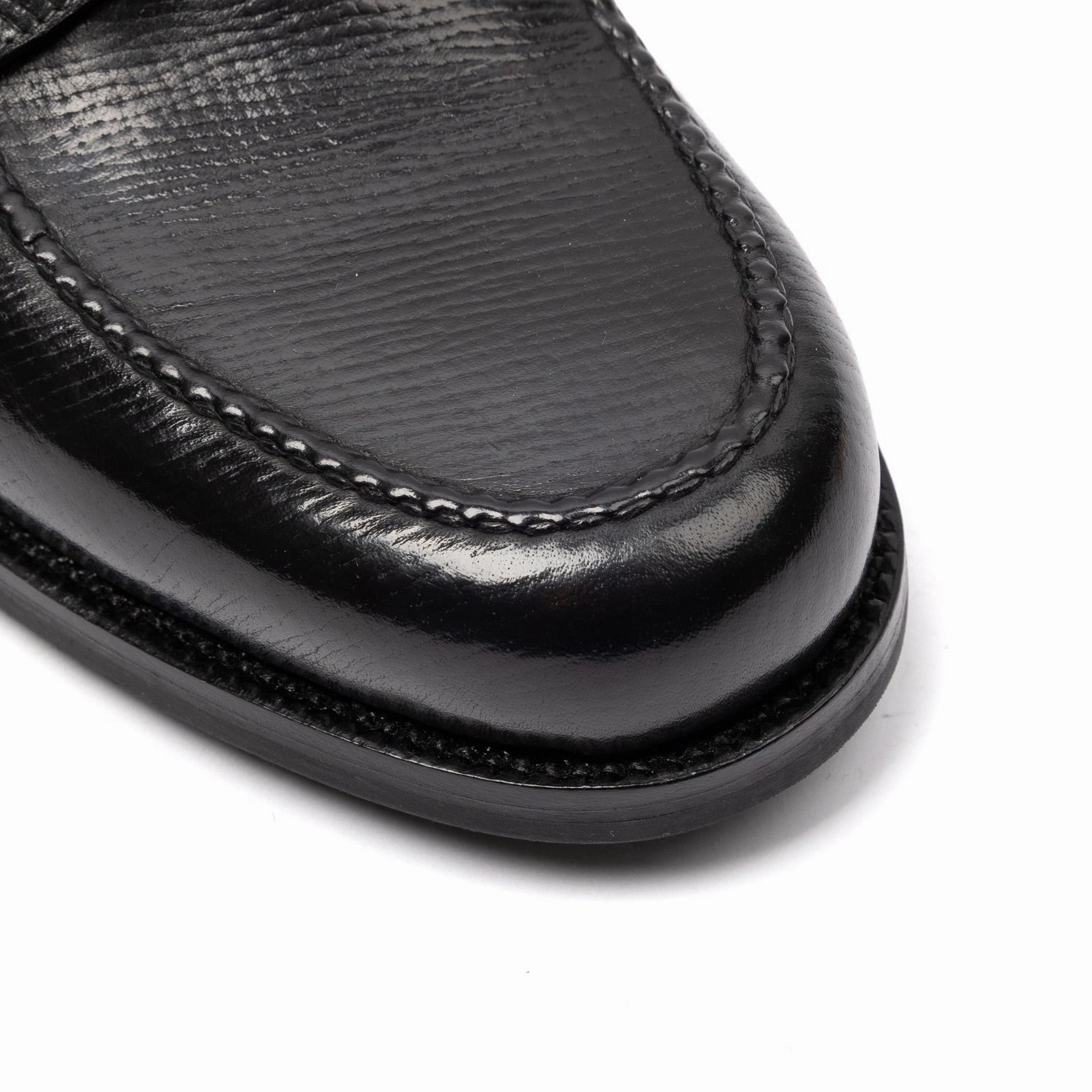 Loafer "American Casual Penny" aus genarbtem Kalbsleder - reine Handarbeit Best Italian Loafers