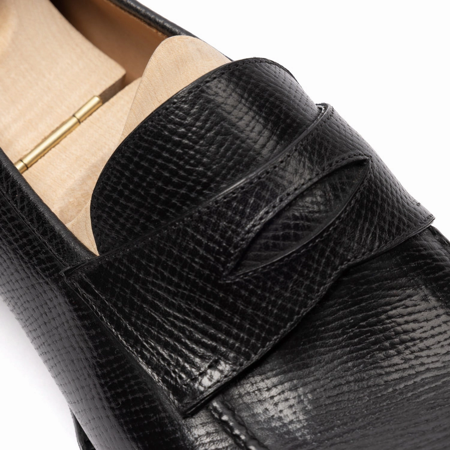 Diana Loafers Loafer "American Casual Penny" aus genarbtem Kalbsleder - reine Handarbeit