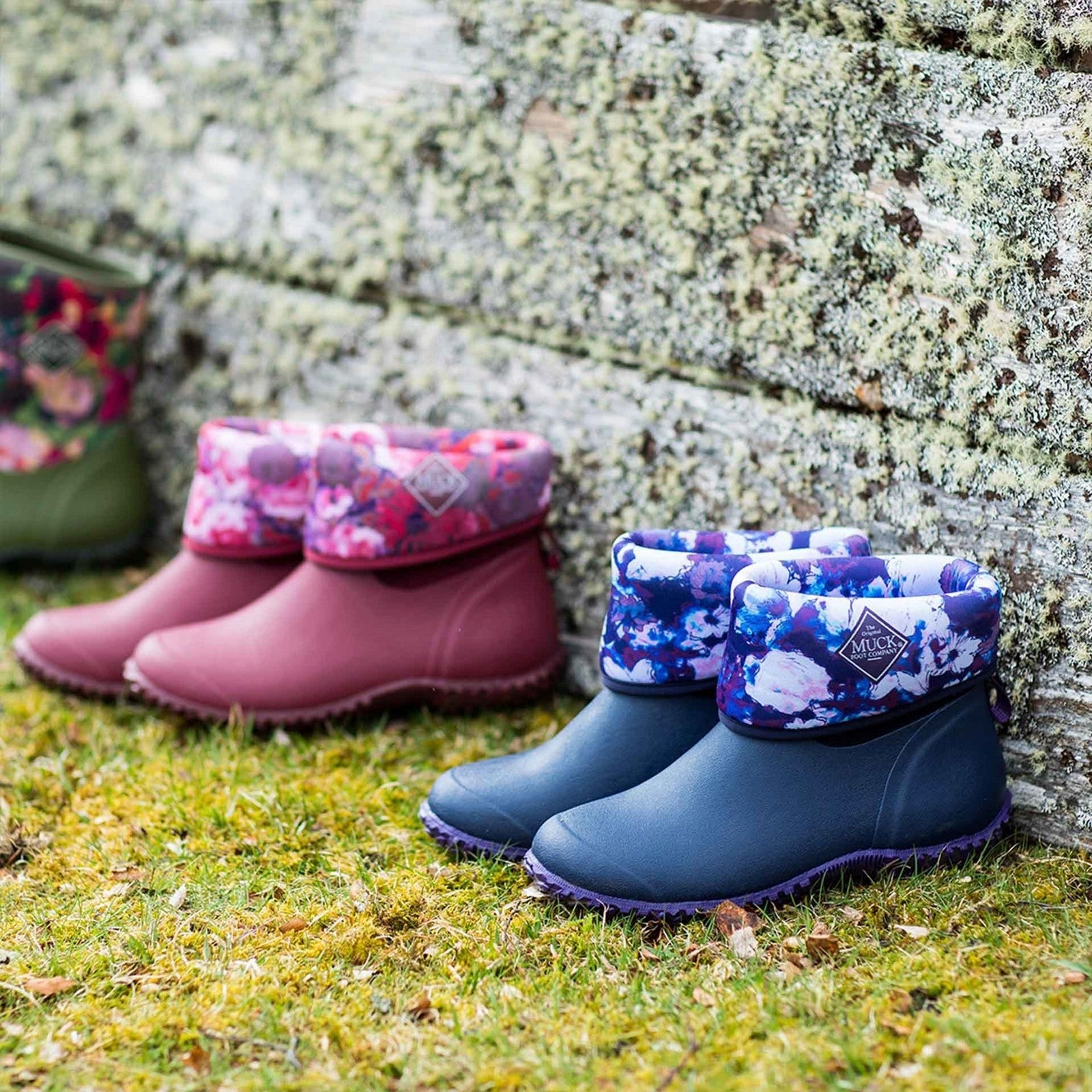 Paul Green Warmfutter Stiefel Damen RHS Muckster II Kurzstiefel | Charcoal/Peony Roses