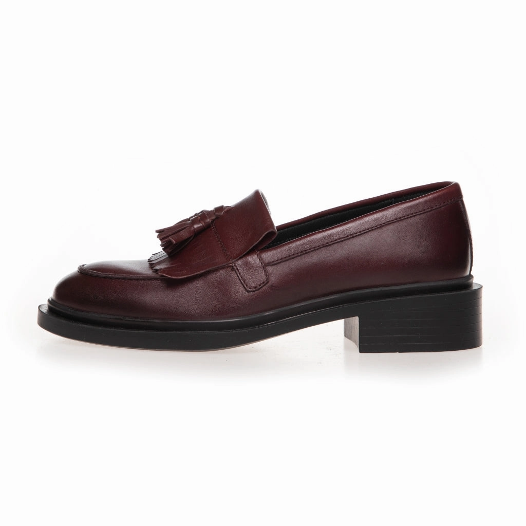 POWER WALK SHOE - BORDEAUX Belgian Loafers Nyc