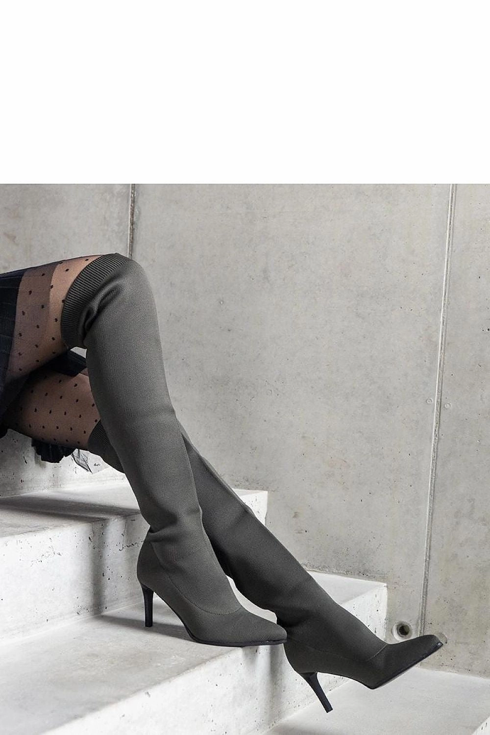 Pants With Chelsea Boots stiletto heeled boots model 205779 Solea