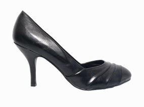 Inch High Heels Damen High Heel Plateau Pumps Abendschuhe Stilettos Black # 078