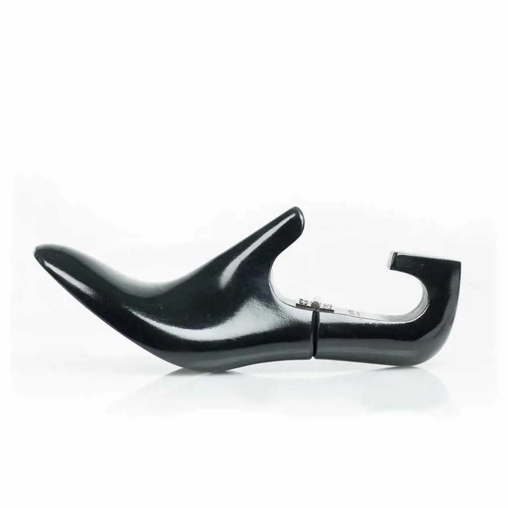 Cross Sword Shoe Tree Fransen High Heels Zara