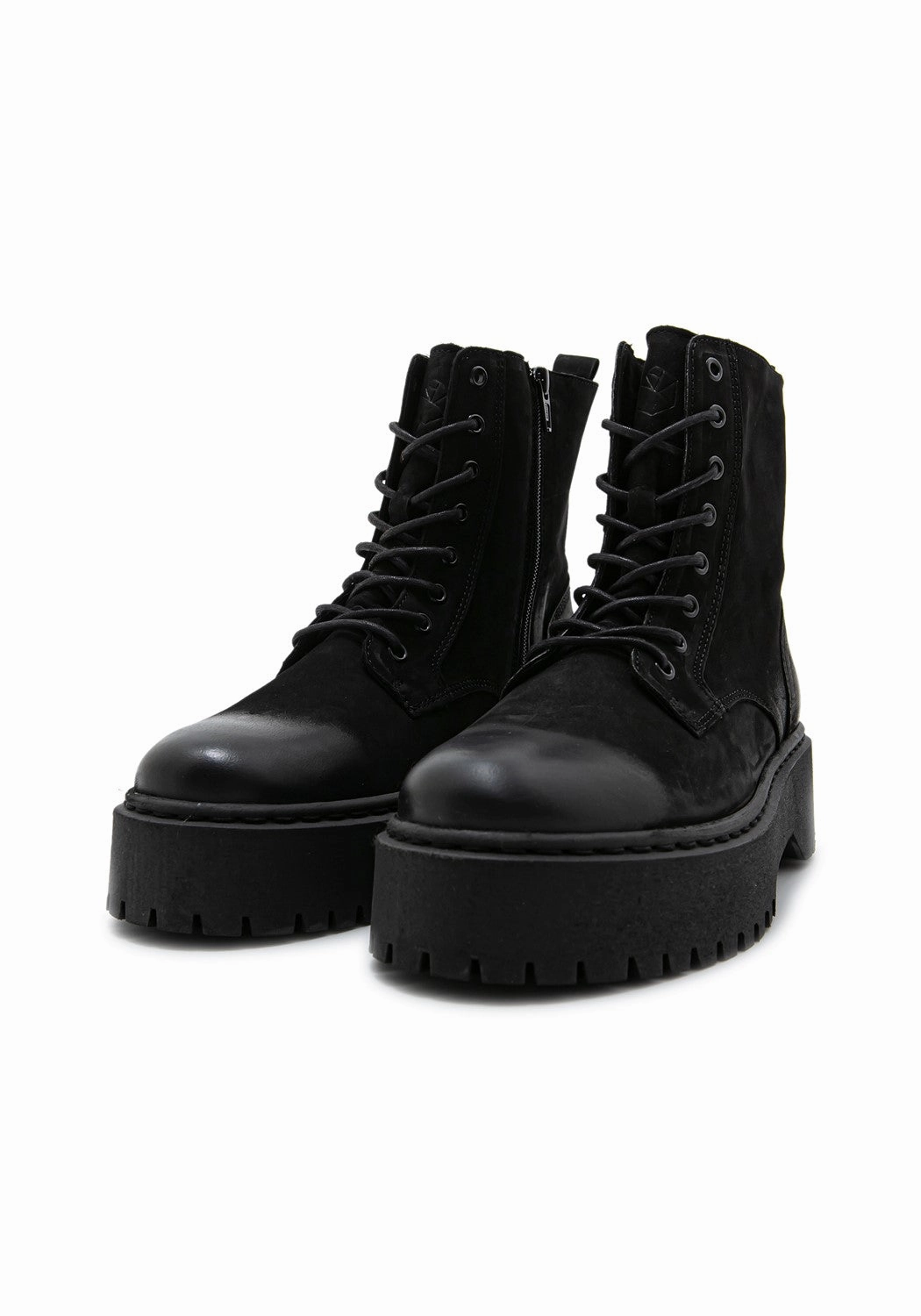 RSMary Boot Nubuck black/black Panama Stiefel