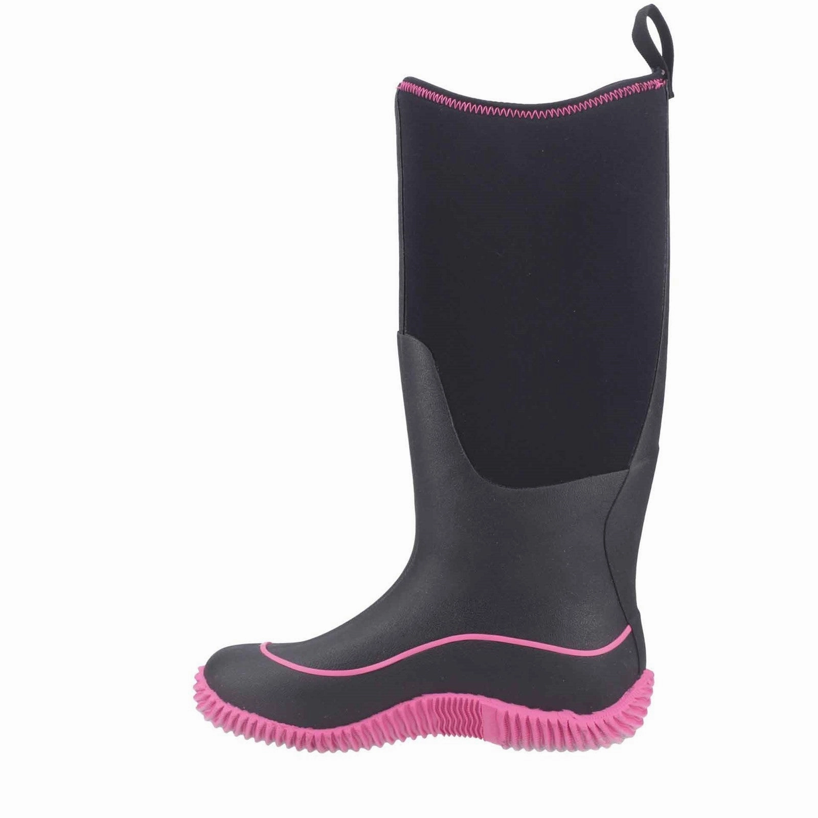 Damen Hale Stiefel | Black/Pink Rouje Stiefel