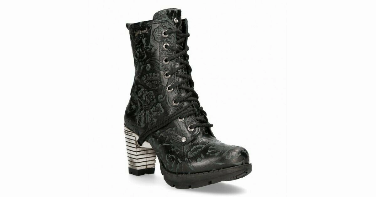 Street Stiefel New Rock Schuhe Damen- Stiefelette Stiefel Absatz Boots Gothic M.TR001-S24