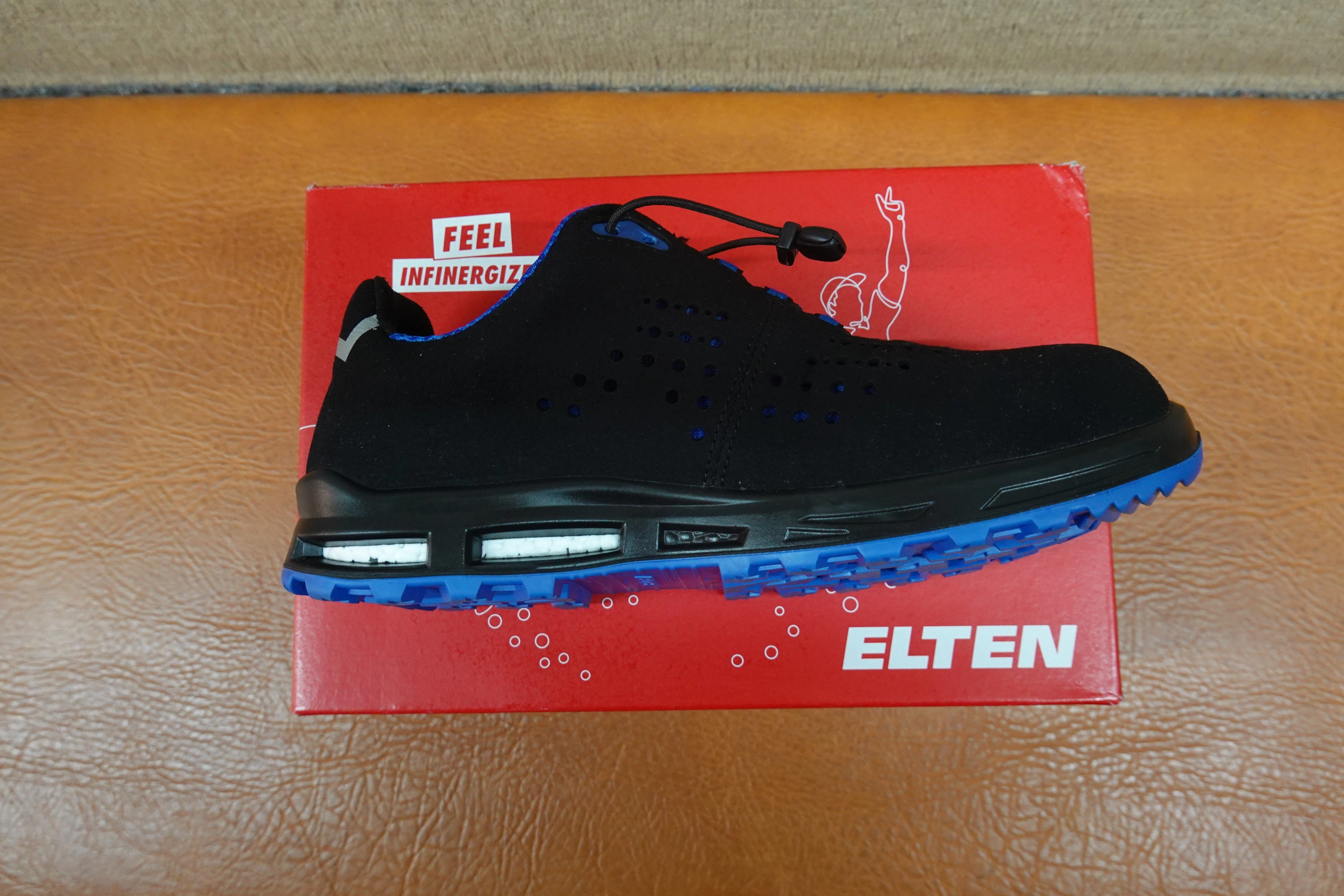 ELTEN 729755 IMPULSE XXT BLUE LOW ESD S1 WELLMAXX sehr leichter Sicherheitsschuh mit Kunststoffkappe Atlas Sicherheitsschuhe Verkauf Braunschweig