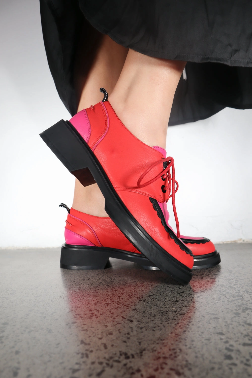 Red Velvet Loafers Encore