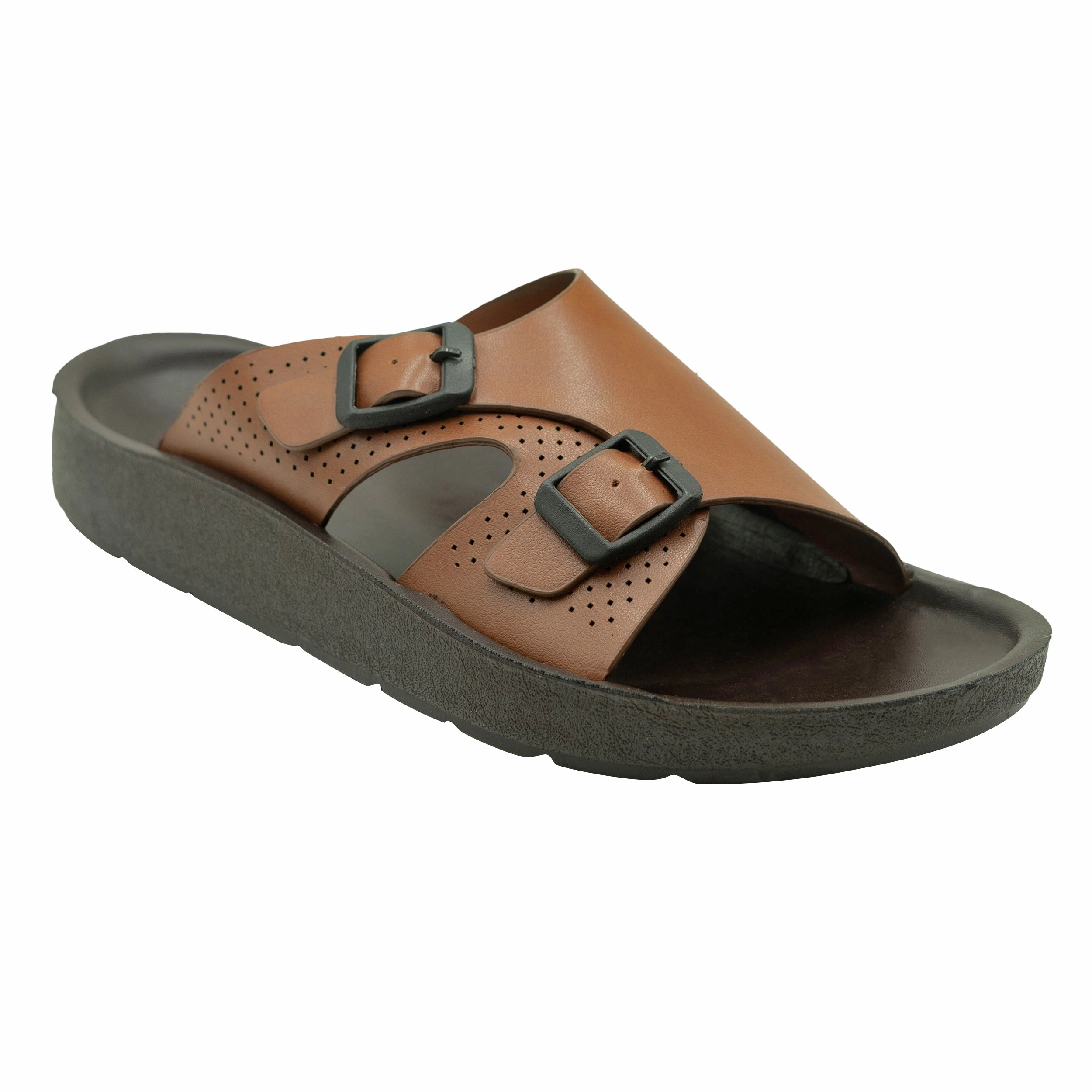 Aerowalk TAN Slipper with slip-on for male Pantoffeln Schuhe