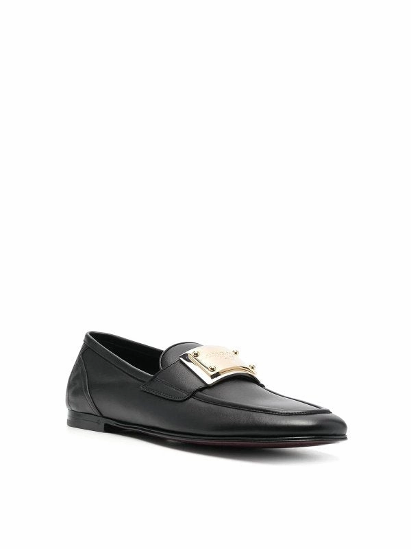 A50483 AE102 80999 DOLCE & GABBANA SHOES MEN BLACK Morris Loafers