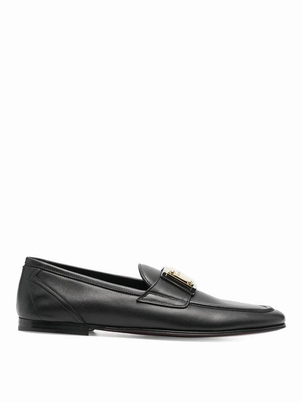 A50483 AE102 80999 DOLCE & GABBANA SHOES MEN BLACK Shorts With Loafers