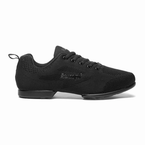 1567 Zuma Tanzsneaker in Schwarz Sneaker Damen Ohne Schnürsenkel