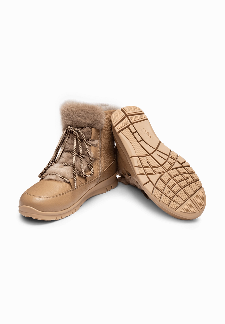 erstaunliche Stiefelette Hirschleder Stiefeletten 8 Cm Absatz