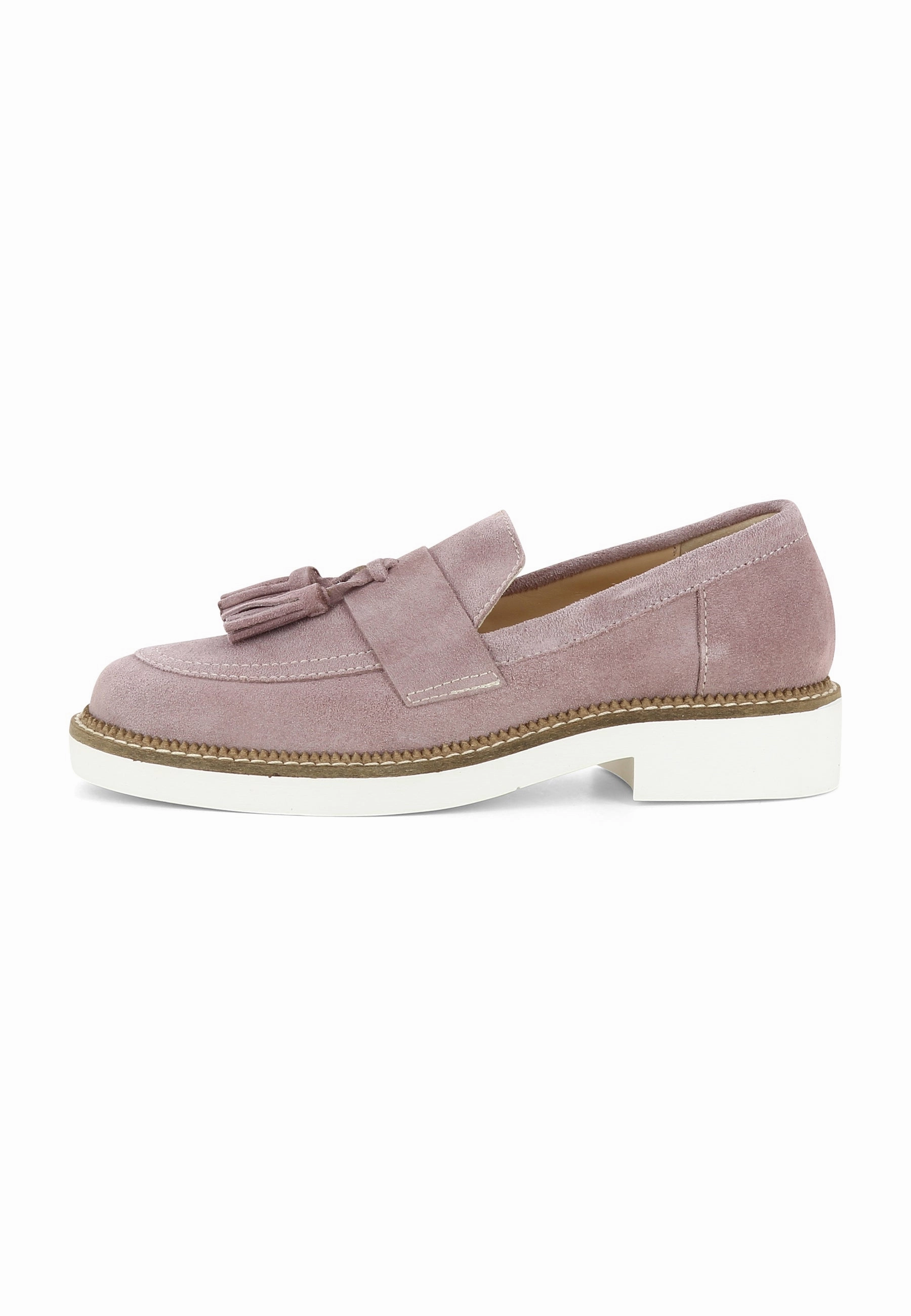 Waldläufer Pantoffeln MARA Damen Slipper  -  Rauleder Mauve