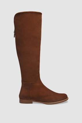 Stiefel 2922 Camoscio Stretch Cognac Coole Stiefel