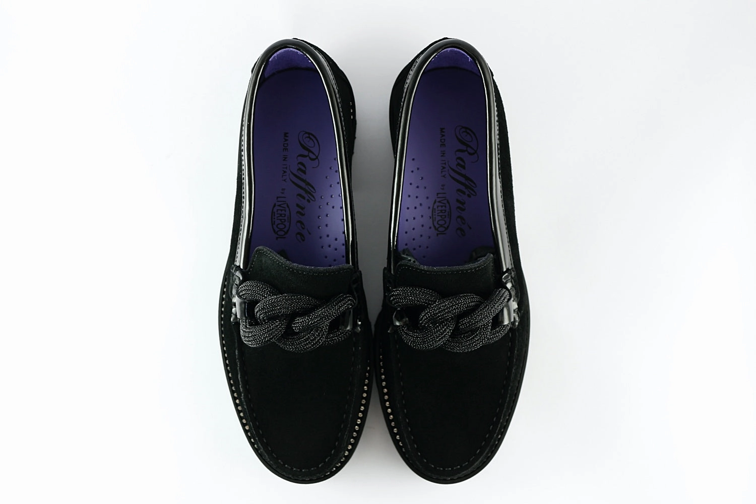 'Diamond' in Black Casual Loafers