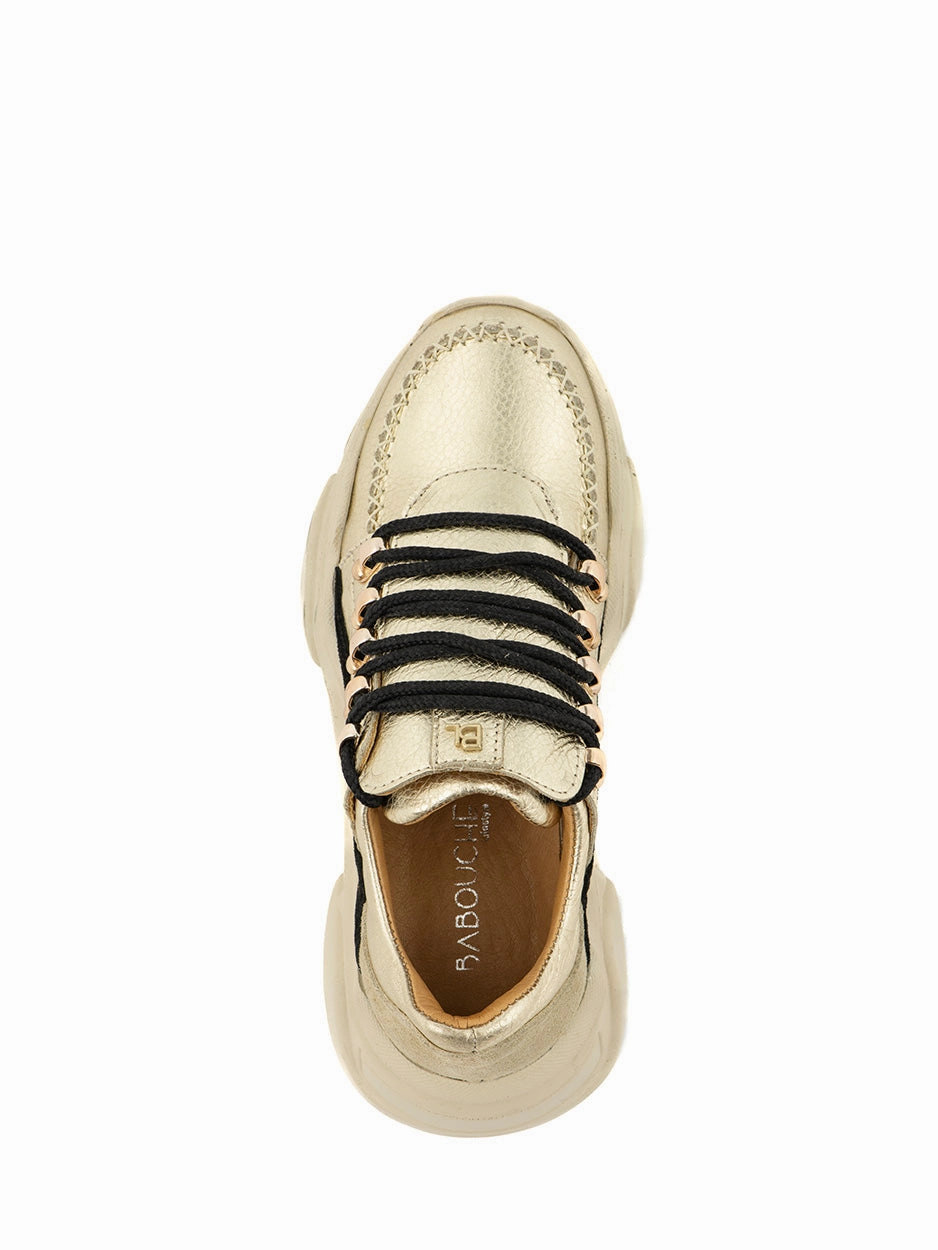 Mid Lou | Sneaker Goud