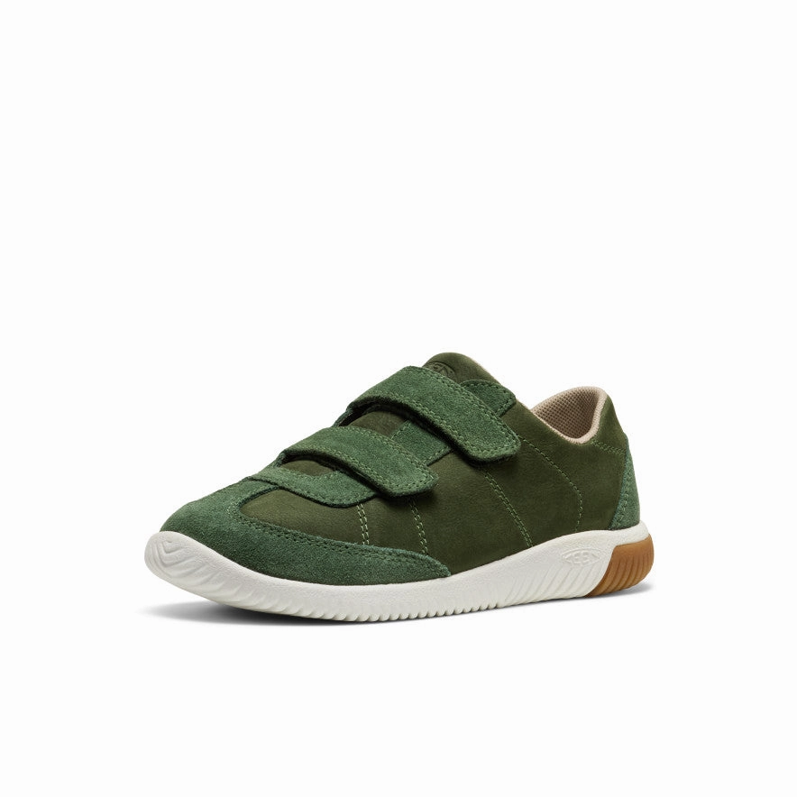 Marc Jacobs Sneaker Big Kids' KNX T-Toe Sneaker  |  Bronze Green/Star White