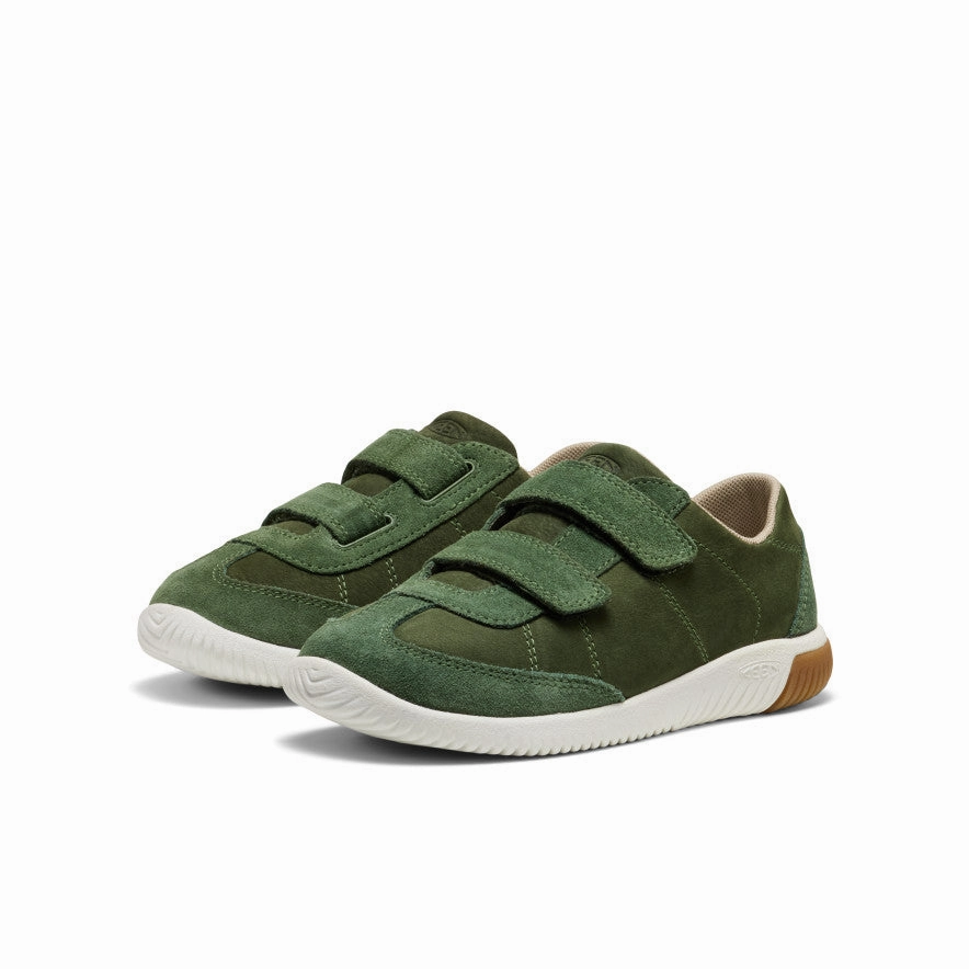 Graffiti Sneaker Big Kids' KNX T-Toe Sneaker  |  Bronze Green/Star White