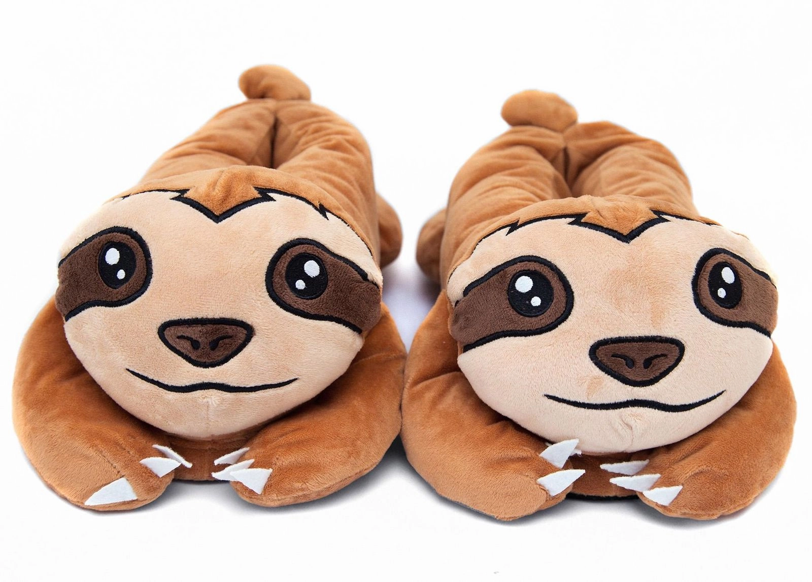 Pantoffeln Für Paare Faultier Plsch Hausschuhe SLOFFIES, One Size Erwachsene