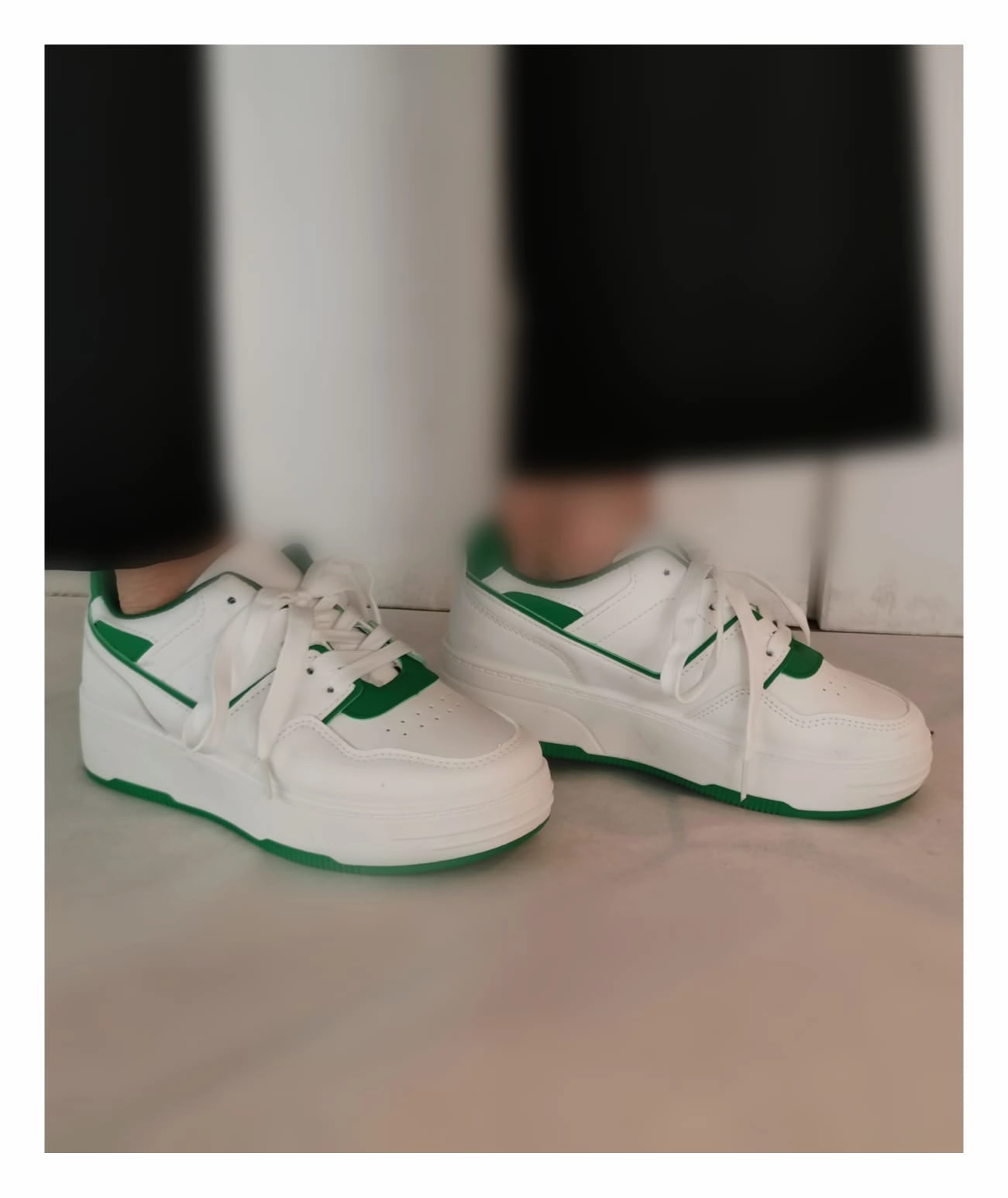 Sneaker "BONNIE" weiss-grn Superfit Sneaker Gefüttert