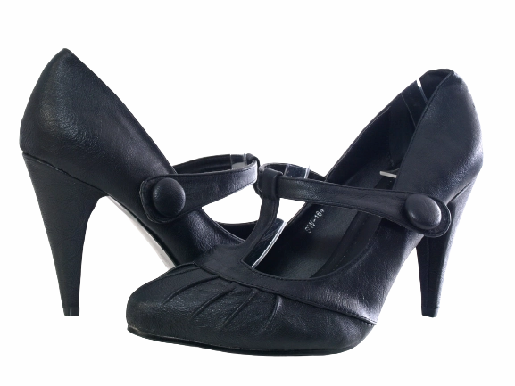 Peep Toe High Heels Damen High Heel Plateau Pumps Abendschuhe Stilettos Black # 164