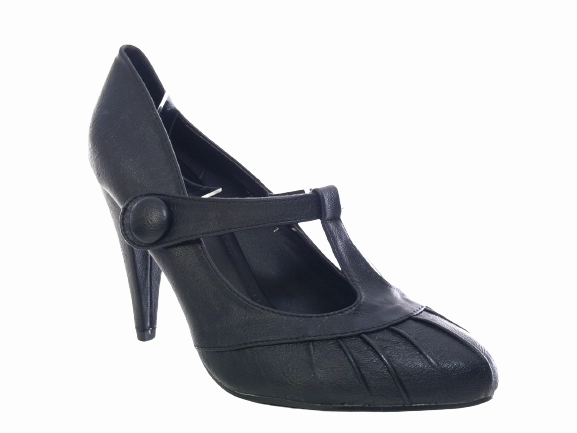 High Heels Beauties Damen High Heel Plateau Pumps Abendschuhe Stilettos Black # 164